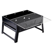 Portable stainless steel outdoor grill